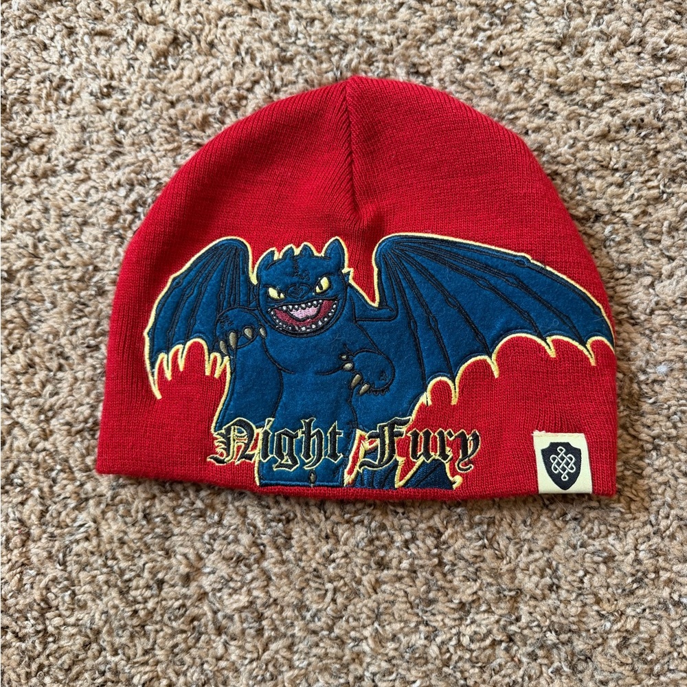 Dreamworks How to Train Your Dragon “Night Fury” Beanie Youth